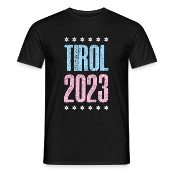 Tyrol 2023 - T-shirt homme - noir - Devant - AI Model Male 178 light (178cm)