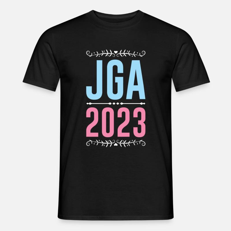 Jga 2023 Junggesellenabschied - Männer T-Shirt - Schwarz