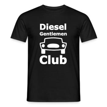 Nur der Diesel - Männer T-Shirt - Schwarz - Vorne - AI Model Male 178 light (178cm)