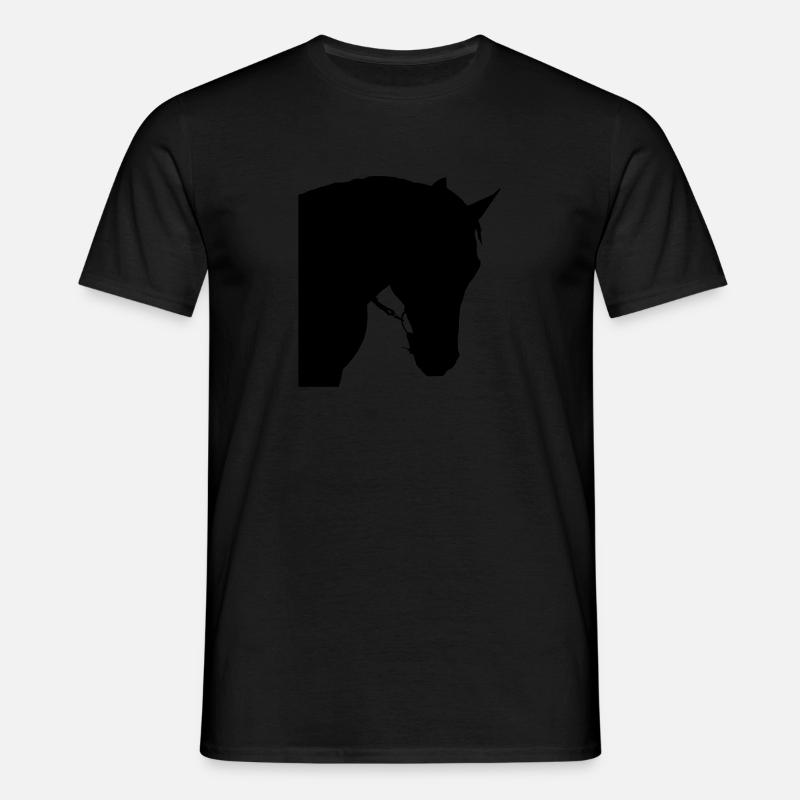 Pferdekopf 6 - Männer T-Shirt - undefined