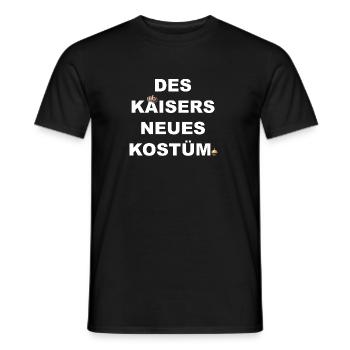 Kaiser - Männer T-Shirt - Schwarz - Vorne - AI Model Male 178 light (178cm)