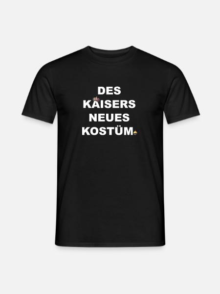 Kaiser - Männer T-Shirt - Schwarz