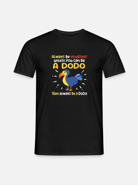 Sois un dodo | J’aime les dodos - T-shirt homme - noir