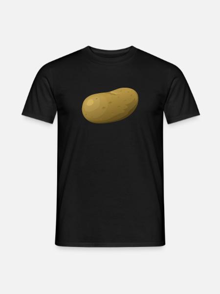 potato - Men's T-Shirt - black