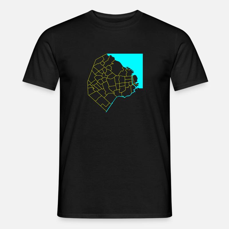 Buenos Aires - Männer T-Shirt - Schwarz