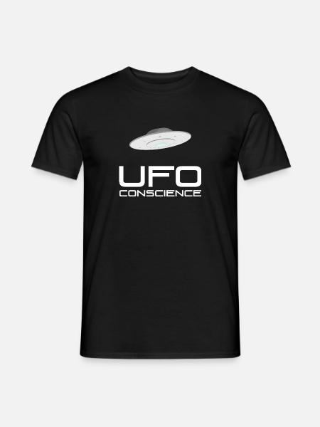 UFO Consciousness - Men's T-Shirt - black
