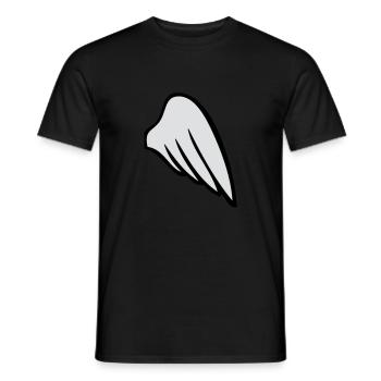 rightwing - Männer T-Shirt - Schwarz - Vorne - AI Model Male 178 light (178cm)