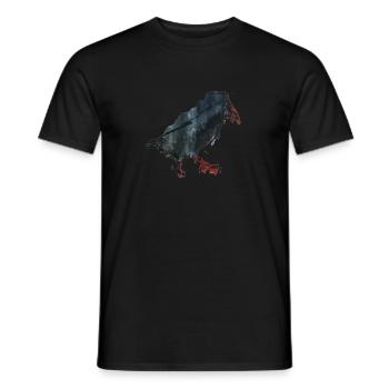 Corbeau - T-shirt homme - noir - Devant - AI Model Male 178 light (178cm)
