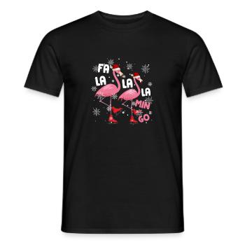 Fa La La La Min Go - T-shirt homme - noir - Devant - AI Model Male 178 light (178cm)