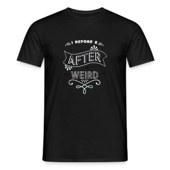 Écrire des livres littéraires Book Lover Novel Drive - T-shirt homme - noir - Devant - AI Model Male 178 light (178cm)