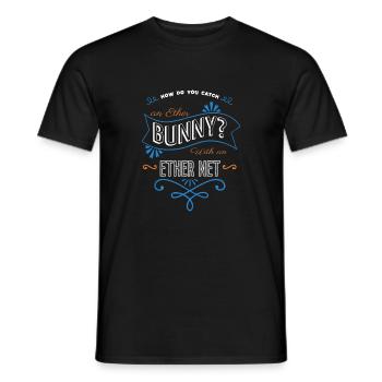 hack out hacking coding hacking computer - Männer T-Shirt - Schwarz - Vorne - AI Model Male 178 light (178cm)