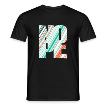 NOPE - sei kein Ja - Sager! - Männer T-Shirt - Schwarz - Vorne - AI Model Male 178 light (178cm)