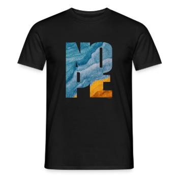 NOPE - sei kein Ja - Sager! - T-shirt homme - noir - Devant - AI Model Male 178 light (178cm)