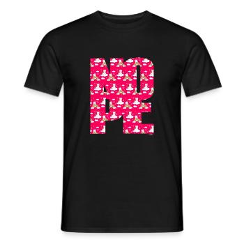 NOPE - sei kein Ja - Sager! - Männer T-Shirt - Schwarz - Vorne - AI Model Male 178 light (178cm)