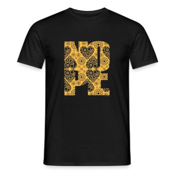 NOPE - sei kein Ja - Sager! - Männer T-Shirt - Schwarz - Vorne - AI Model Male 178 light (178cm)