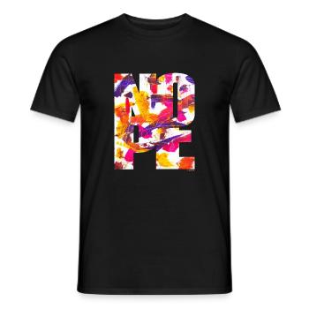 NOPE - sei kein Ja - Sager! - Männer T-Shirt - Schwarz - Vorne - AI Model Male 178 light (178cm)