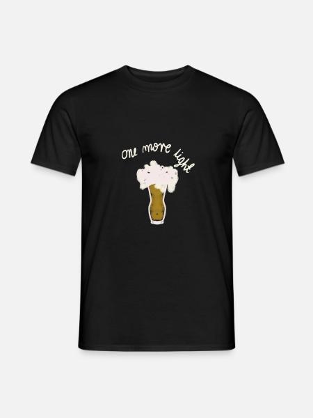 Bierliebhaber - Männer T-Shirt - Schwarz