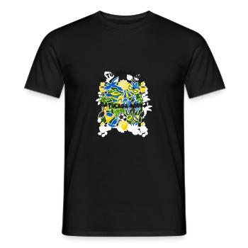 Batucada addict - T-shirt homme - noir - Devant - AI Model Male 178 light (178cm)