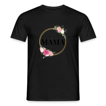 Beste Mama - Männer T-Shirt - Schwarz - Vorne - AI Model Male 178 light (178cm)