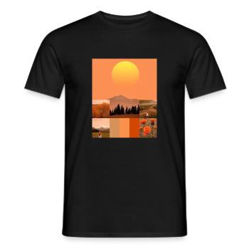 Couchers. - T-shirt homme - noir - Devant - AI Model Male 178 light (178cm)