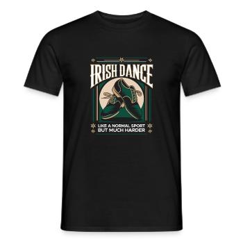 Stolz auf Irish Dance - Männer T-Shirt - Schwarz - Vorne - AI Model Male 178 light (178cm)