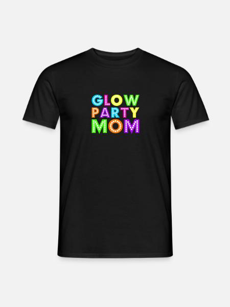 Glühen-Party-Mamma - Männer T-Shirt - Schwarz
