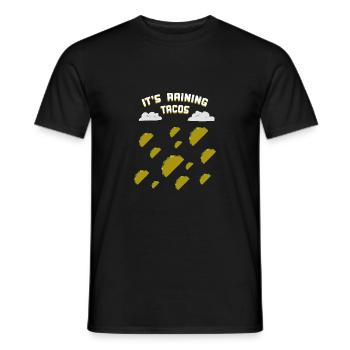 Tacos / Cadeaux - T-shirt homme - noir - Devant - AI Model Male 178 light (178cm)