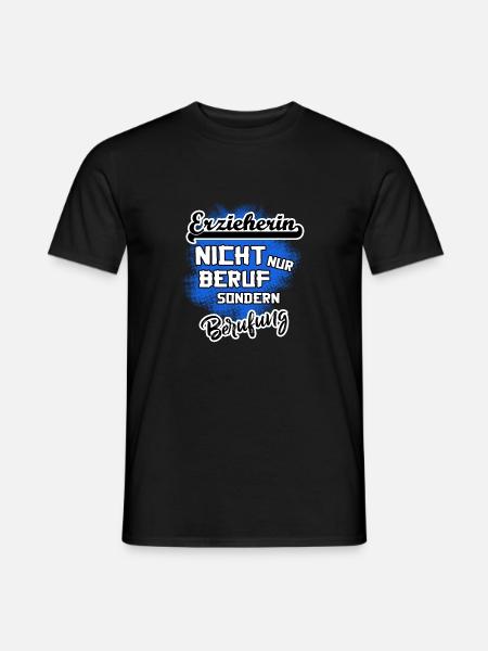 Erzieherin - eine Berufung - Männer T-Shirt - Schwarz