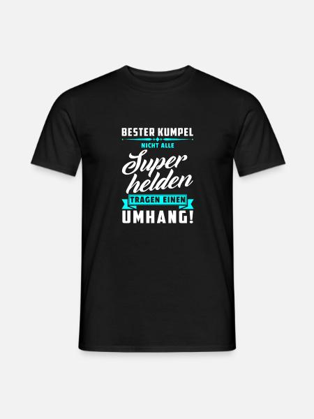 Bester Kumpel Geschenk Beste Freunde Bro Buddy - Männer T-Shirt - Schwarz