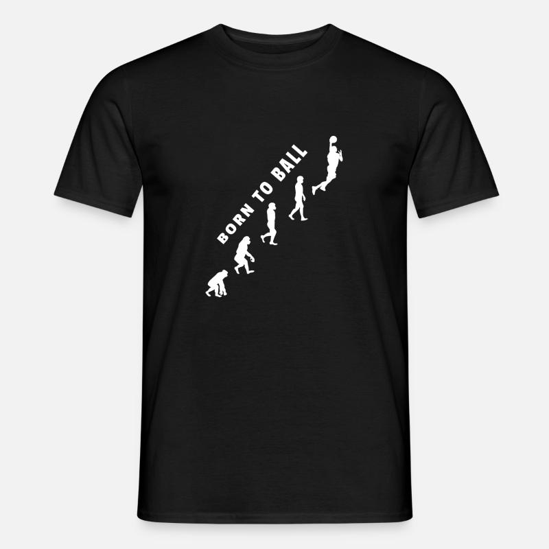 jeu de basket-ball Evolution de basket-ball de basket-ball - T-shirt homme - noir