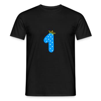 Erster Geburtstag Geschenk Junge Boy Baby first - Männer T-Shirt - Schwarz - Vorne - AI Model Male 178 light (178cm)