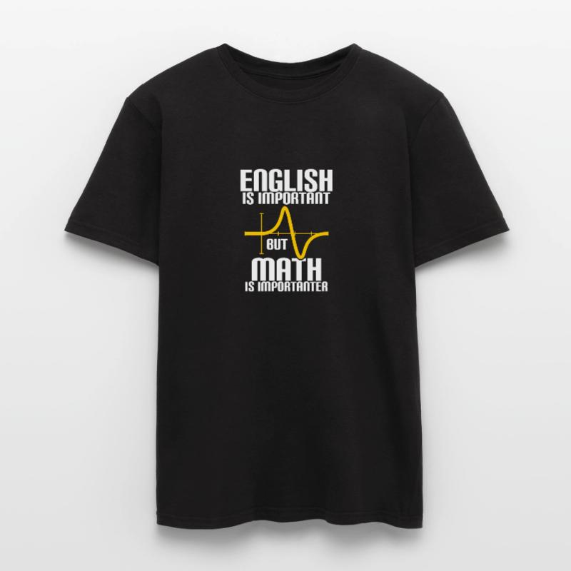 MATH EST PLUS IMPORTANT QUE L'ANGLAIS - MATH - COMPUTING T-shirt homme