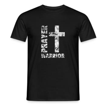 Gift Jesus Christ Christian Religious Religion - Men's T-Shirt - black - Front - AI Model Male 178 light (178cm)