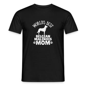 Belgischer Malinois Hundebesitzer Malinois Mom Lover Gift - Männer T-Shirt - Schwarz - Vorne - AI Model Male 178 light (178cm)