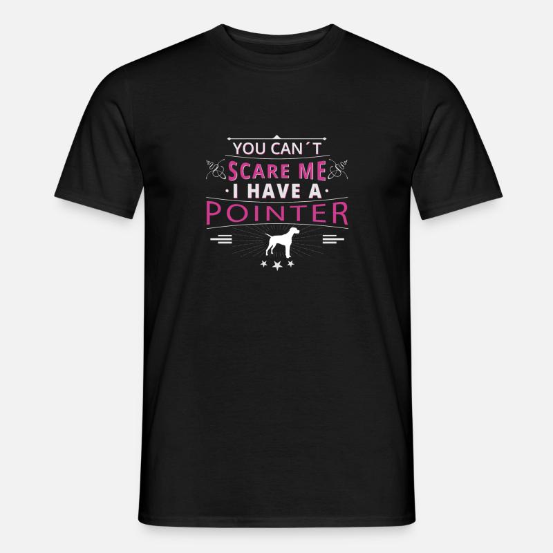 Pointer anglais Pointer peur T-shirt homme