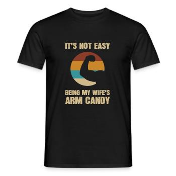 Bras Candy Mari - T-shirt homme - noir - Devant - AI Model Male 178 light (178cm)