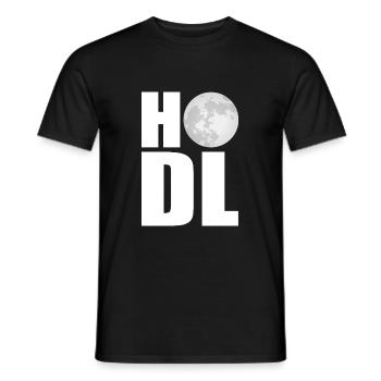 Bitcoin Hodl - Männer T-Shirt - Schwarz - Vorne - AI Model Male 178 light (178cm)