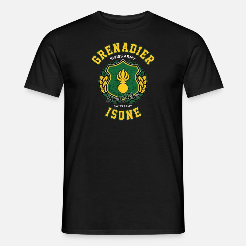 Grenadier - Männer T-Shirt - Schwarz