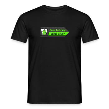 V8,Muscle Car,Workshop,Garage V8 Performance (25) - Men's T-Shirt - black - Front - AI Model Male 178 light (178cm)