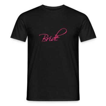 Bride Design - Männer T-Shirt - Schwarz - Vorne - AI Model Male 178 light (178cm)