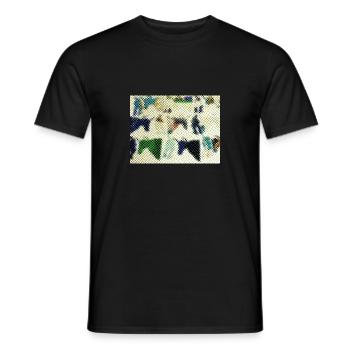 Yak Résumé - T-shirt homme - noir - Devant - AI Model Male 178 light (178cm)