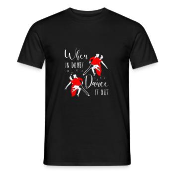 Salsa Dancer Dancer - Men's T-Shirt - black - Front - AI Model Male 178 light (178cm)