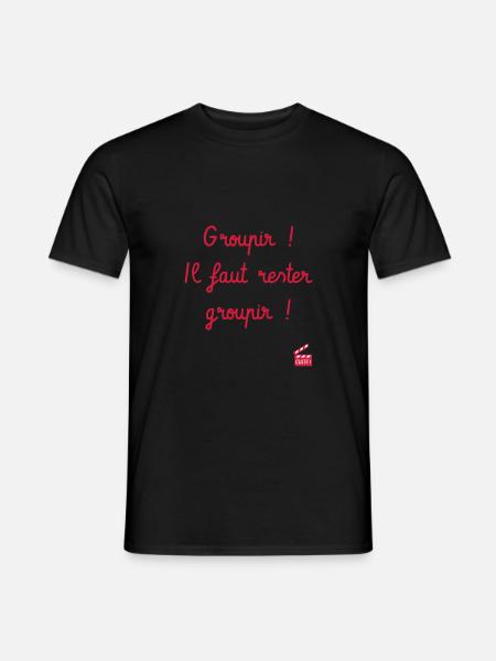 Groupir ! La Septième Compagnie - Réplique Culte - T-shirt homme - noir