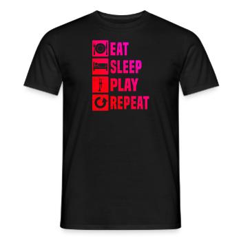 Trompette de Jazz Trompette Dames Trompette - T-shirt homme - noir - Devant - AI Model Male 178 light (178cm)