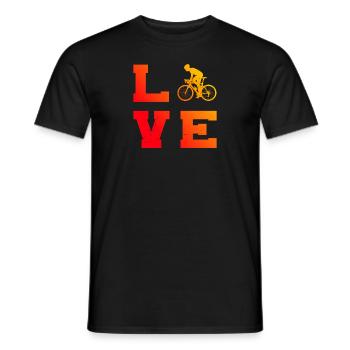 Vélo de route masculin Cyclismes de route Cyclisme sur route Cyclisme sur route - T-shirt homme - noir - Devant - AI Model Male 178 light (178cm)