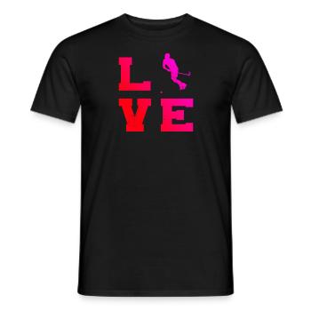 Salibandy Hockey Innebandy Unihockeyspielen - Männer T-Shirt - Schwarz - Vorne - AI Model Male 178 light (178cm)