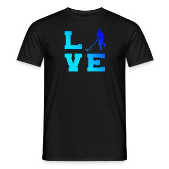 Hockey Salibandy Floorball Jeux Floorball - T-shirt homme - noir - Devant - AI Model Male 178 light (178cm)