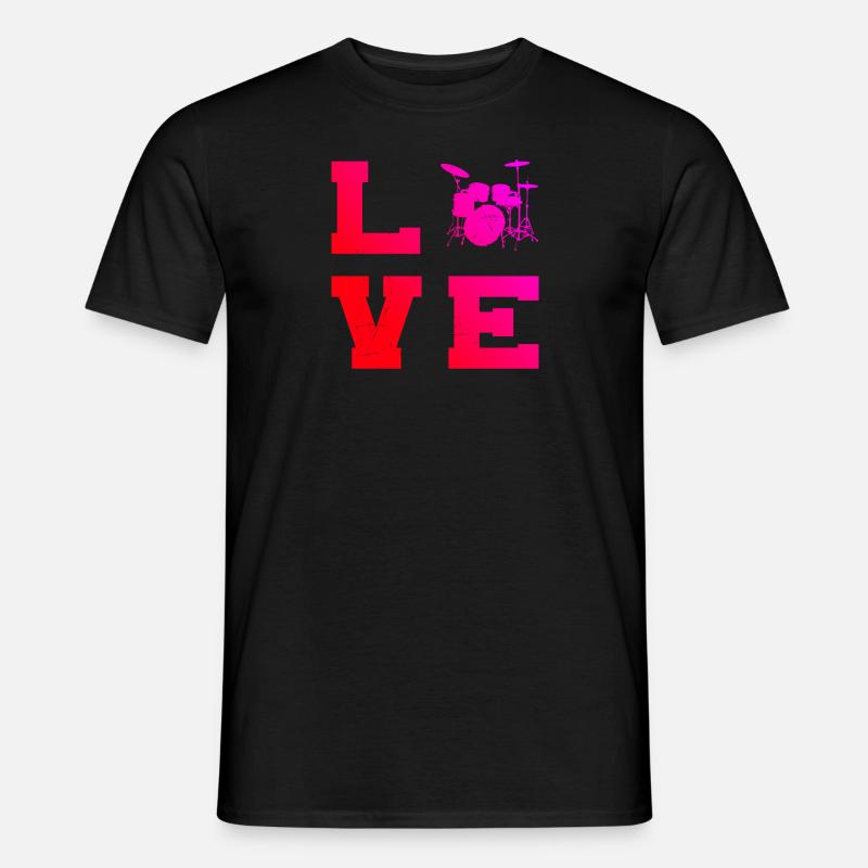 Drummer Drummer Drumming - Men's T-Shirt - black