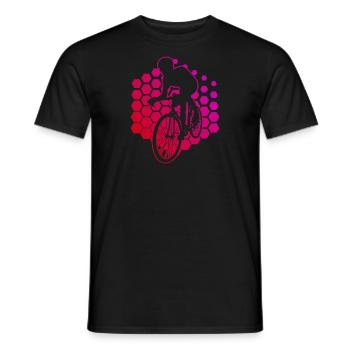 Vélo de route Cyclisme de route Femmes Hommes Vélo de route - T-shirt homme - noir - Devant - AI Model Male 178 light (178cm)