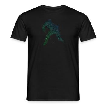 Eishockey Eishockey Spieler Damen Eishockey spiele - Männer T-Shirt - Schwarz - Vorne - AI Model Male 178 light (178cm)